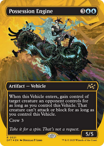 Possession Engine (Borderless) (First-Place Foil) [Aetherdrift]