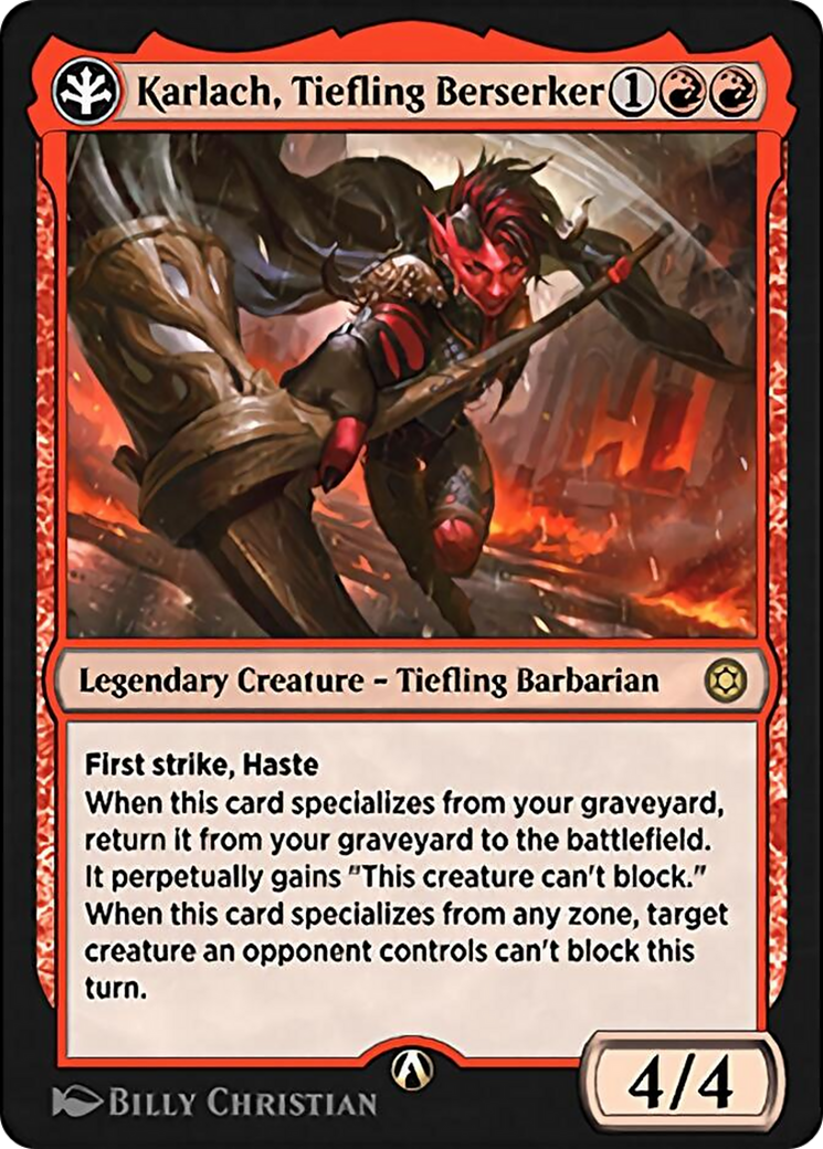 Karlach, Tiefling Berserker  [Alchemy Horizons: Baldur's Gate]