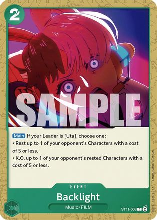 Backlight (ST11-003) - [Starter Deck 11: Uta]