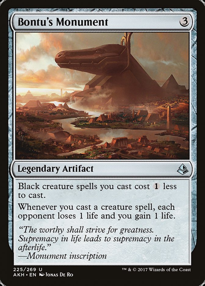 Bontu's Monument [Amonkhet] Foil