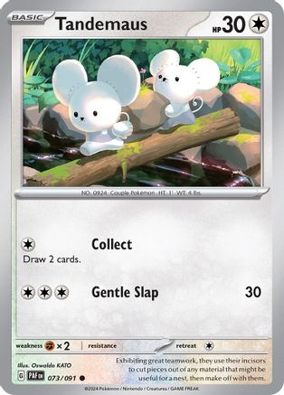 Tandemaus (073/091) [Scarlet & Violet: Paldean Fates] Reverse Holofoil