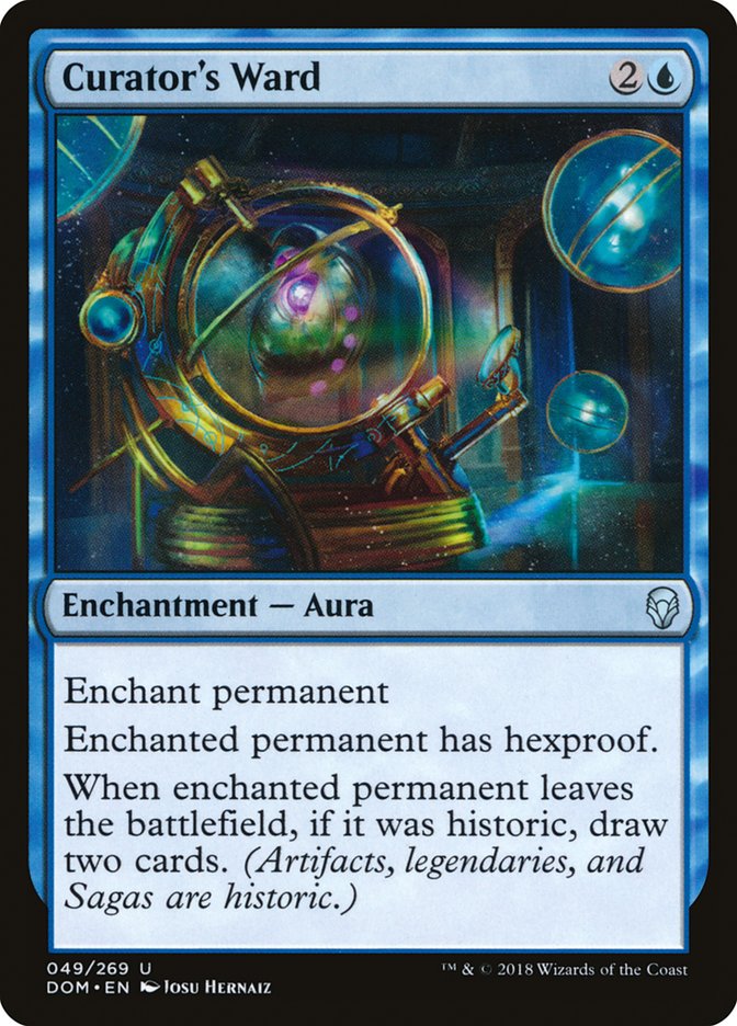 Curator's Ward [Dominaria] Foil