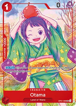 Otama (Japanese 1st Anniversary Set) (OP01-006) - [One Piece Promotion Cards] Foil