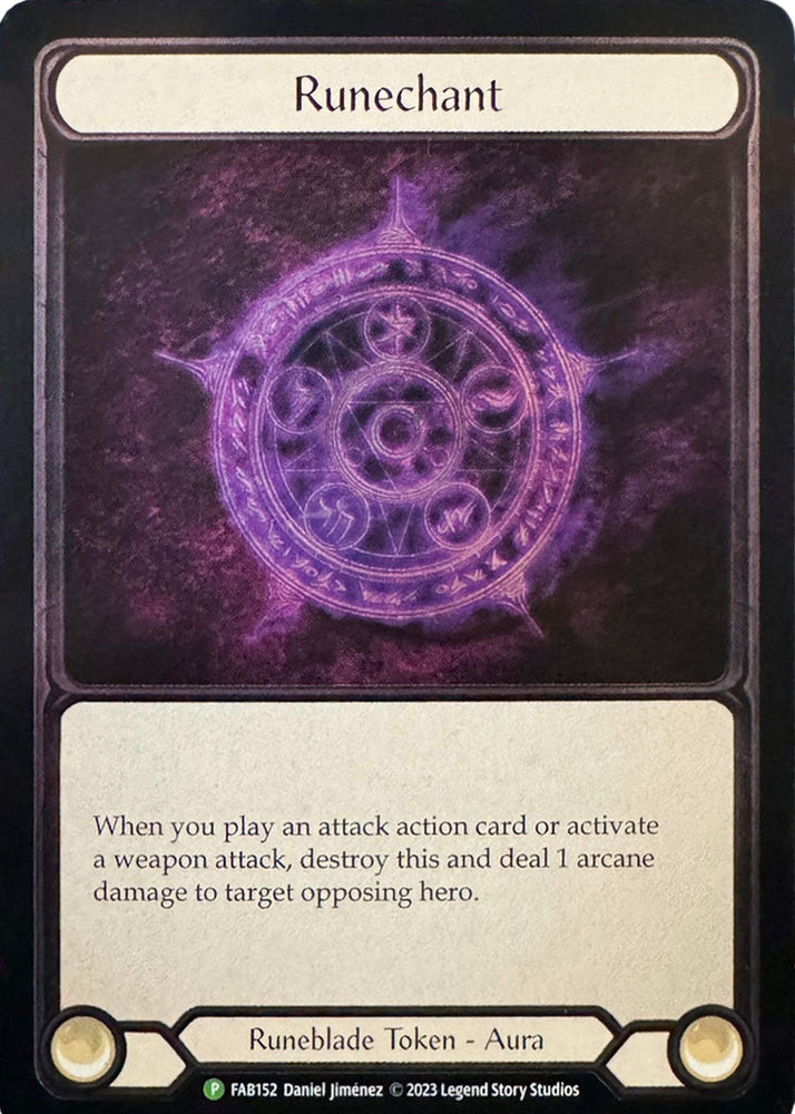 Runechant [FAB152] (Promo)  Cold Foil