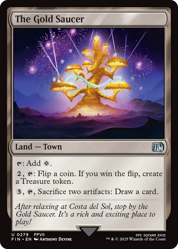The Gold Saucer [FINAL FANTASY] Foil