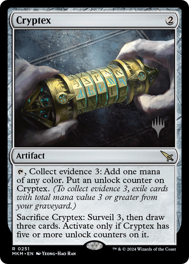 Cryptex (Promo Pack) [Murders at Karlov Manor Promos] Foil