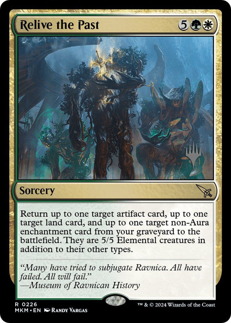 Relive the Past (Promo Pack) [Murders at Karlov Manor Promos] Foil