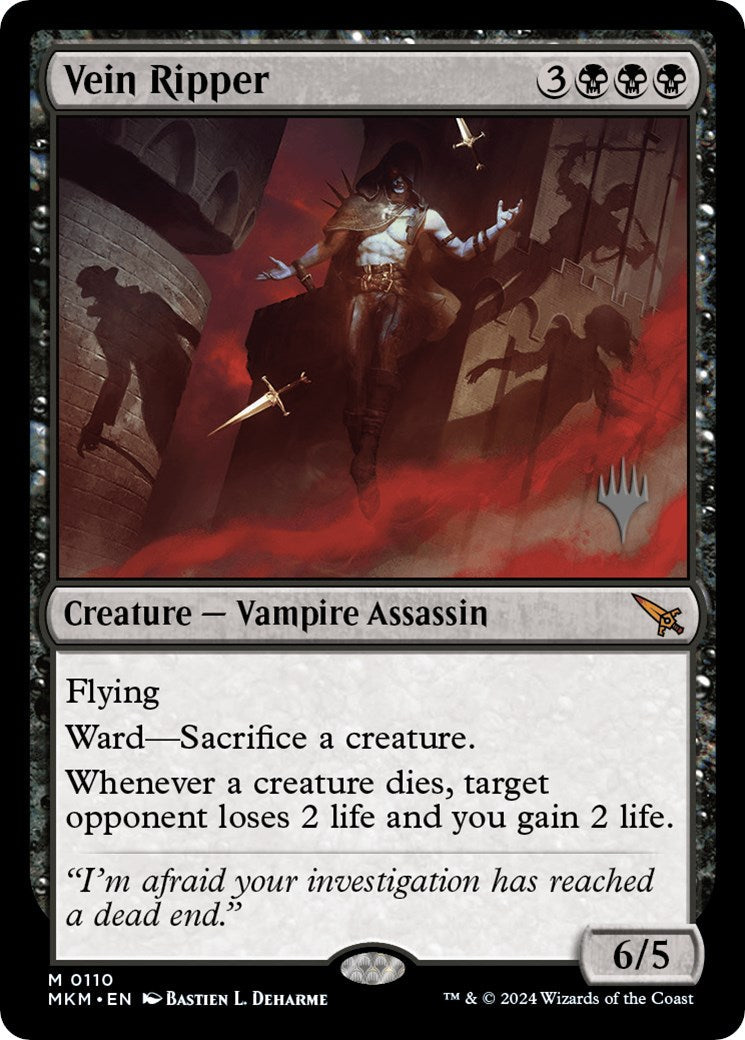 Vein Ripper (Promo Pack) [Murders at Karlov Manor Promos] Foil