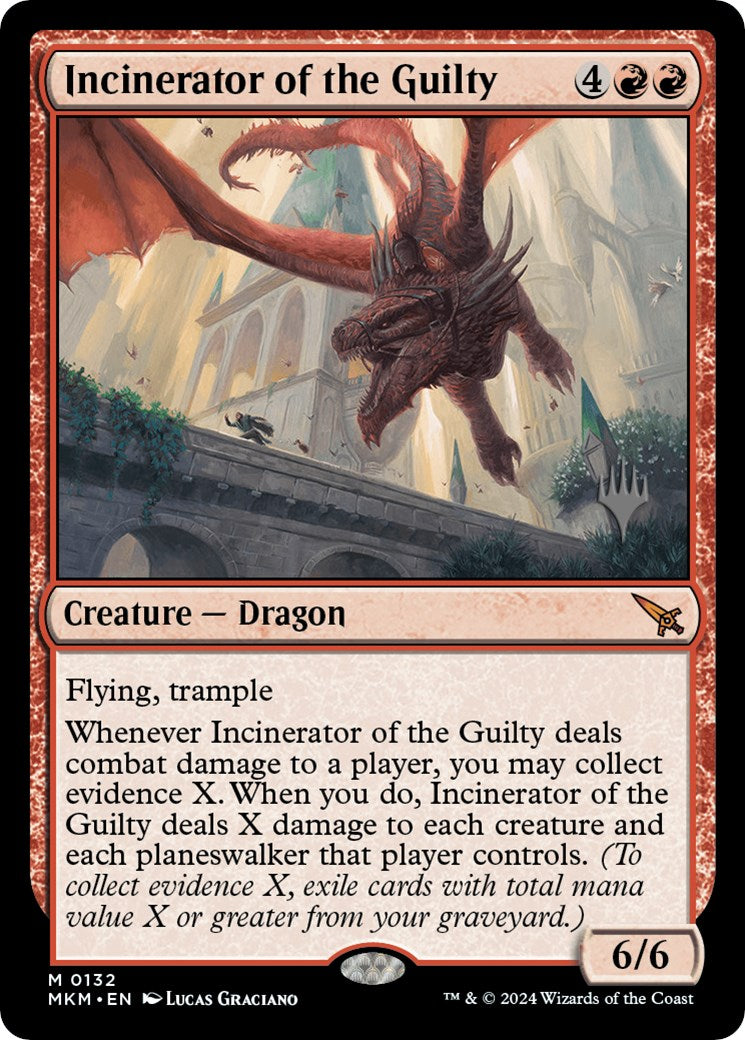 Incinerator of the Guilty (Promo Pack) [Murders at Karlov Manor Promos] Foil