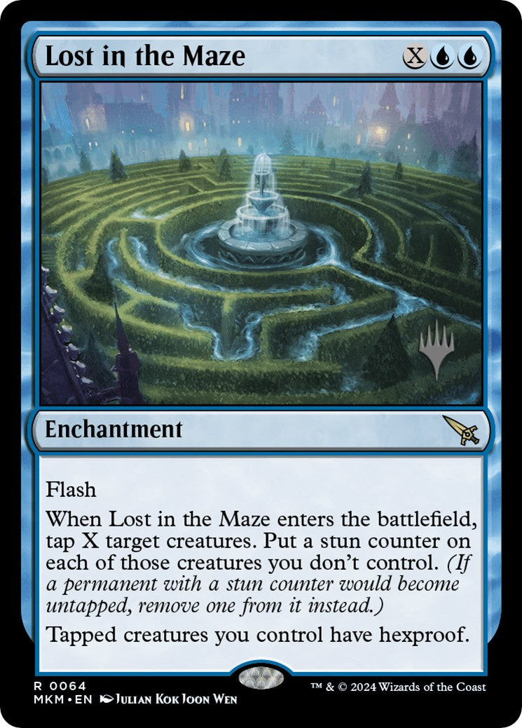 Lost in the Maze (Promo Pack) [Murders at Karlov Manor Promos] Foil