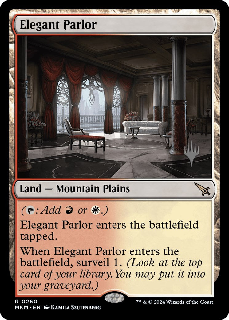 Elegant Parlor (Promo Pack) [Murders at Karlov Manor Promos] Foil