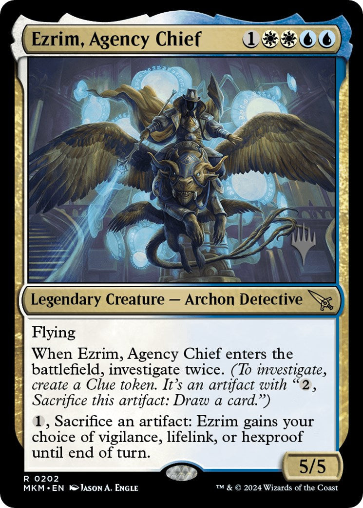 Ezrim, Agency Chief (Promo Pack) [Murders at Karlov Manor Promos] Foil