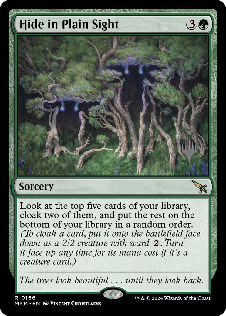 Hide in Plain Sight (Promo Pack) [Murders at Karlov Manor Promos] Foil