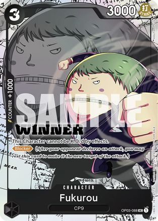 Fukurou (Winner Pack Vol. 6) (OP03-088) - [One Piece Promotion Cards] Foil