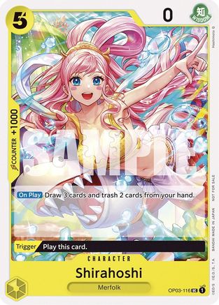 Shirahoshi (Tournament Pack Vol. 6) (OP03-116) - [One Piece Promotion Cards]