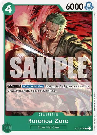 Roronoa Zoro (ST12-008) - [Starter Deck 12: Zoro and Sanji]