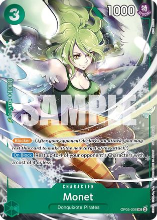 Monet (Event Pack Vol. 3) (OP05-036) - [One Piece Promotion Cards] Foil
