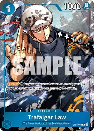 Trafalgar Law (Event Pack Vol. 3) (ST03-008) - [One Piece Promotion Cards] Foil