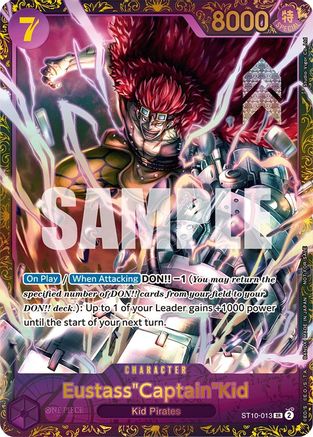 Eustass"Captain"Kid - ST10-013 (ST10-013) - [One Piece Promotion Cards] Foil