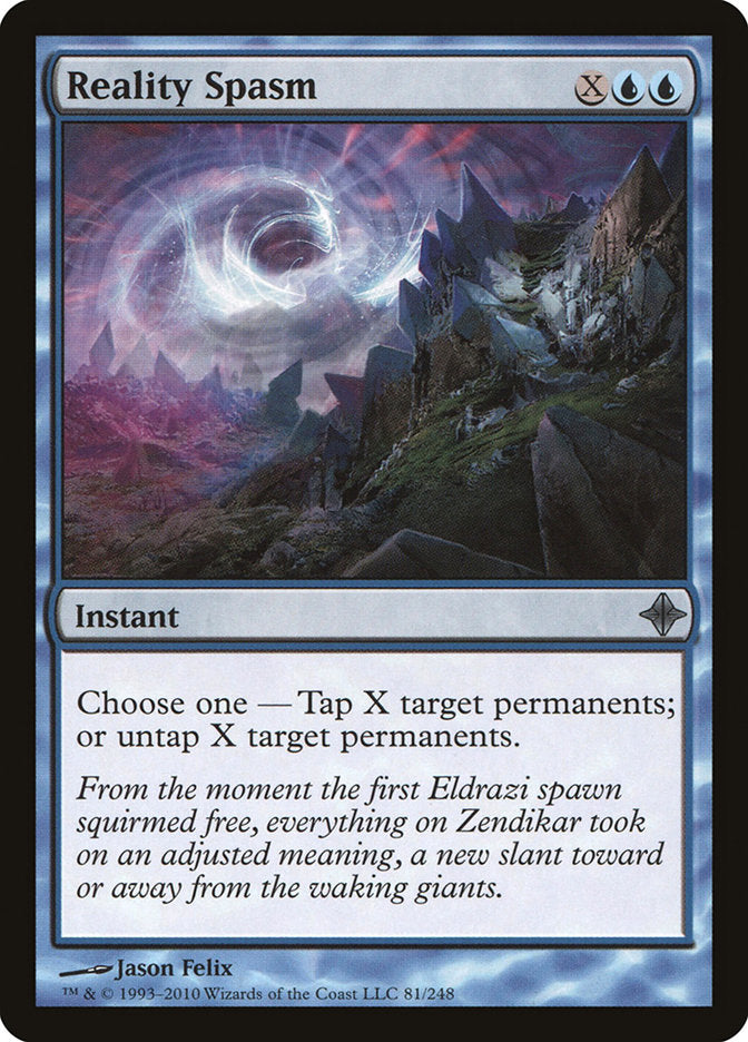 Reality Spasm [Rise of the Eldrazi] Foil