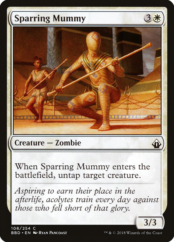 Sparring Mummy [Battlebond] Foil