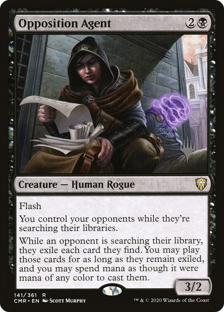 Opposition Agent (Promo Pack) [Murders at Karlov Manor Promos] Foil