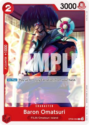 Baron Omatsuri (OP06-004) - [Wings of the Captain]