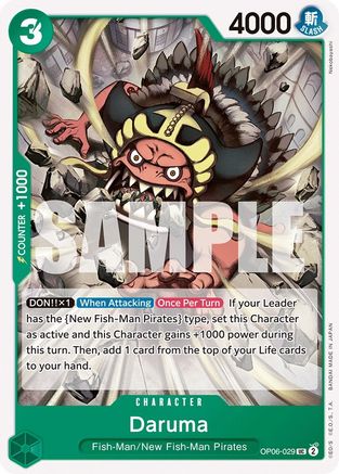 Daruma (OP06-029) - [Wings of the Captain]