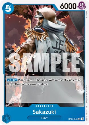 Sakazuki (OP06-046) - [Wings of the Captain]