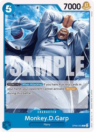 Monkey.D.Garp (OP06-055) - [Wings of the Captain]