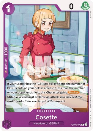 Cosette (OP06-072) - [Wings of the Captain]