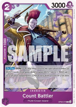 Count Battler (OP06-075) - [Wings of the Captain]