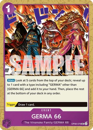 GERMA 66 (OP06-078) - [Wings of the Captain]