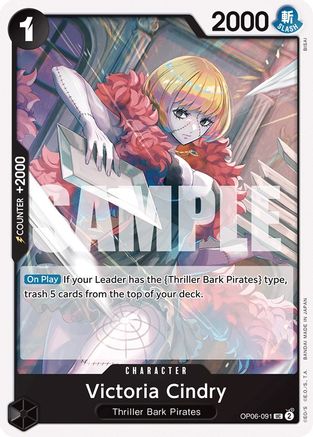 Victoria Cindry (OP06-091) - [Wings of the Captain]