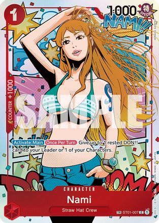 Nami (TR) (ST01-007) - [Wings of the Captain] Foil