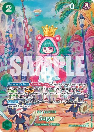 Sugar (SP) (OP04-024) - [Wings of the Captain] Foil