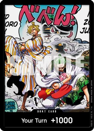 DON!! Card (Alternate Art) - [Wings of the Captain] Foil