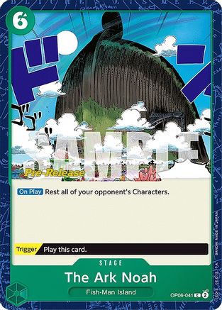 The Ark Noah (OP06-041) - [Wings of the Captain Pre-Release Cards]