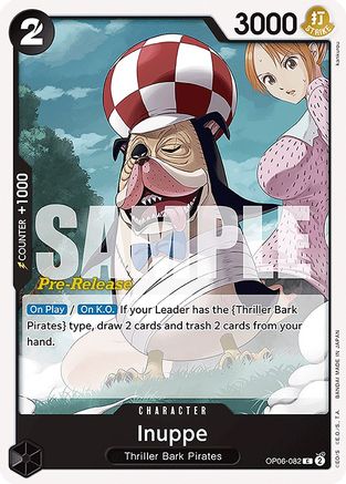 Inuppe (OP06-082) - [Wings of the Captain Pre-Release Cards]