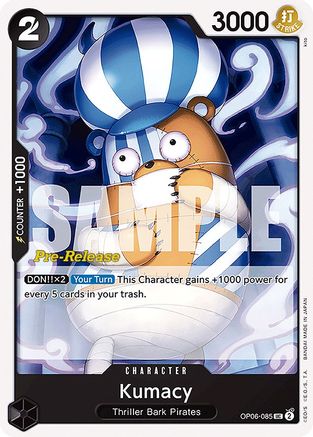 Kumacy (OP06-085) - [Wings of the Captain Pre-Release Cards]