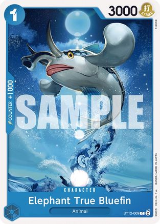 Elephant True Bluefin (ST12-009) - [Starter Deck 12: Zoro and Sanji]