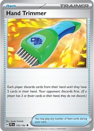 Hand Trimmer (150/162) [Scarlet & Violet: Temporal Forces] Reverse Holofoil