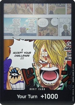 DON!! Card (Ivankov & Sanji) (Double Pack Set Vol. 3) - [Wings of the Captain] Foil