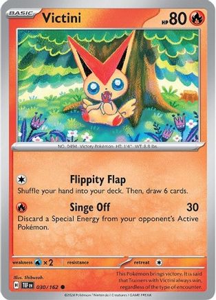 Victini (030/162) [Scarlet & Violet: Temporal Forces] Reverse Holofoil