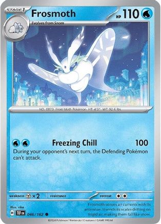 Frosmoth (046/162) [Scarlet & Violet: Temporal Forces] Reverse Holofoil