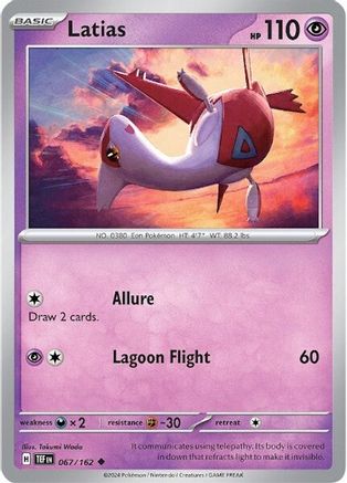 Latias (067/162) [Scarlet & Violet: Temporal Forces] Reverse Holofoil