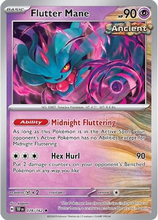 Flutter Mane (078/162) [Scarlet & Violet: Temporal Forces] Reverse Holofoil
