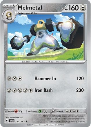 Melmetal (117/162) [Scarlet & Violet: Temporal Forces] Reverse Holofoil