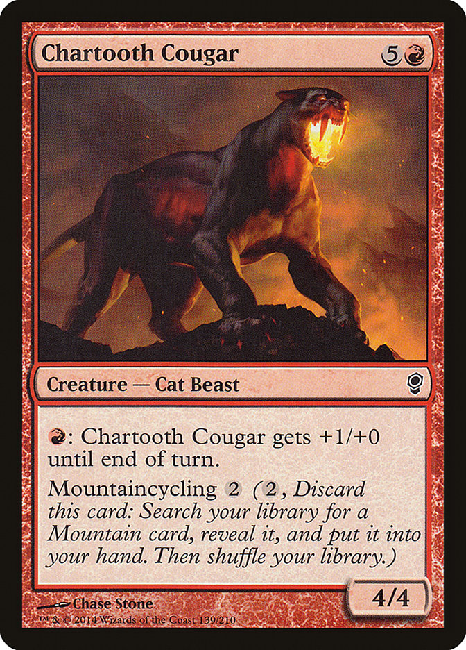 Chartooth Cougar [Conspiracy] Foil