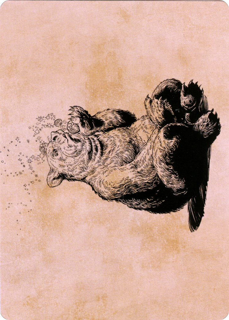Wilson, Refined Grizzly // Wilson, Refined Grizzly  [Battle for Baldur's Gate Art Series] (Borderless) Foil